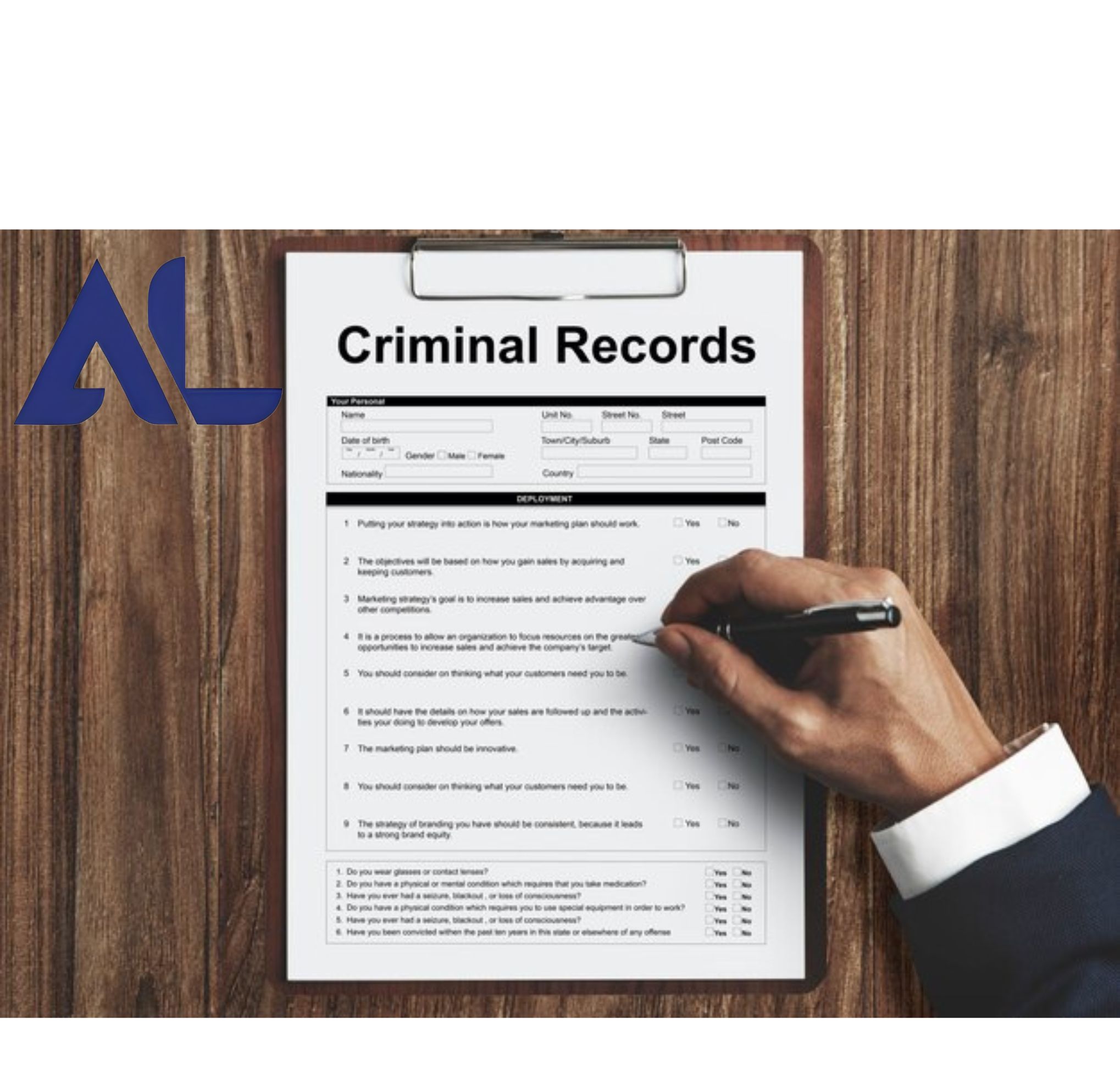 The definition of Legal Clearance/Judicial Record Code – Where to do it?