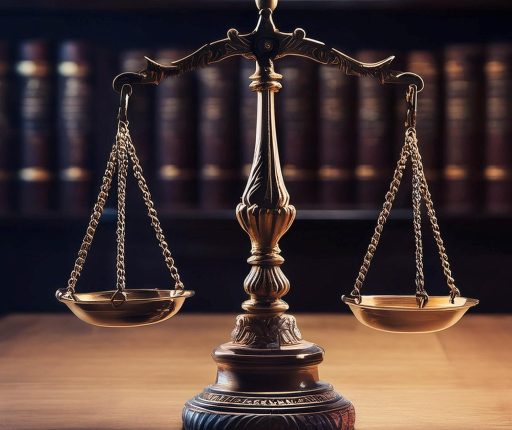 Photo Description of the Article: Lawyer Authorized Company Representative in Court