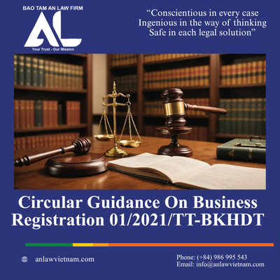 Thông Tư Hướng Dẫn Về Đăng Ký Doanh Nghiệp 01/2021/TT-BKHĐT