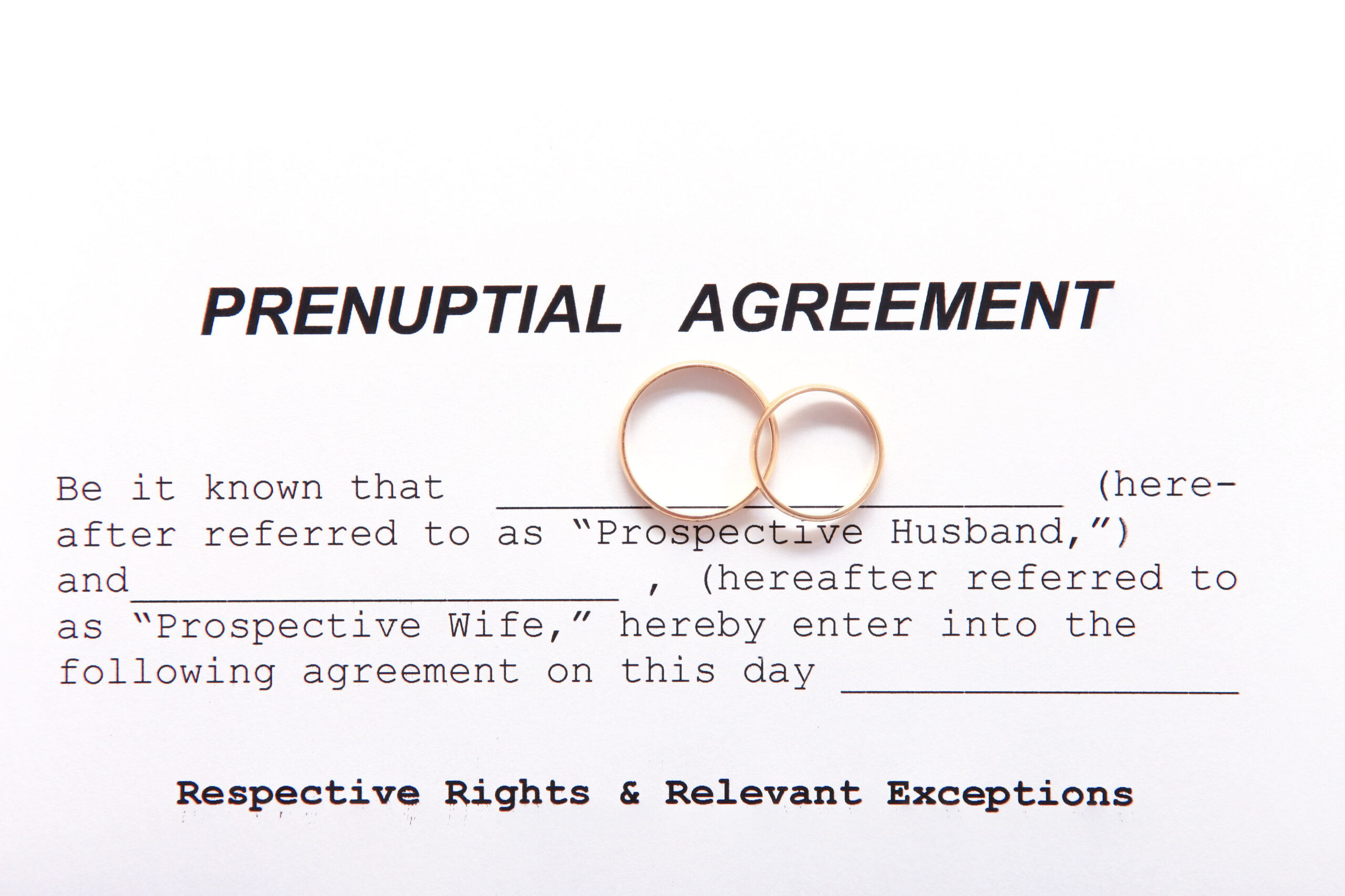 Prenuptial Agreement 1