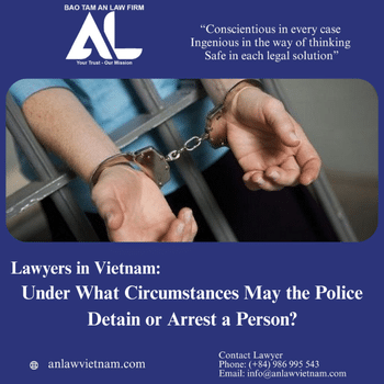 Under What Circumstances May The Police Detain Or Arrest A Person