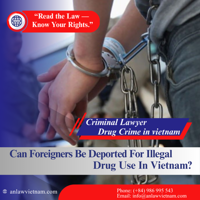 Người Nước Ngoài Có Thể Bị Trục Xuất Vì Sử Dụng Ma Túy Trái Phép Tại Việt Nam Không?