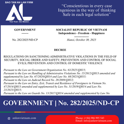 Nghị Định Số: 282/2025/NĐ-CP