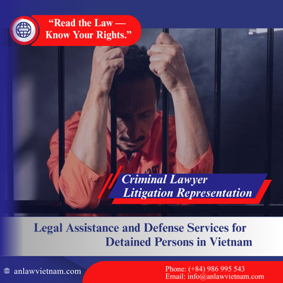 Legal Assistance and Defense Services for Detained Persons in Vietnam | An Law Vietnam